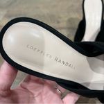 Loeffler Randall  Coco Black Suede Heel Sandals Photo 5