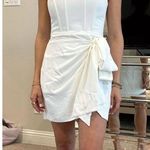 Lovers + Friends  Avani Mini Dress in White XSmall New Womens Strapless Photo 11