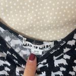 Map To Mars AEROPOSTALE  Womens Scotty Dog Bodycon Graphic T-Shirt, Black Size Medium Photo 5