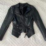 Romeo + Juliet Couture Vegan Leather Jacket Photo 0