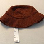 Urban Outfitters NEW  bucket hat, reverse to wear, faux suede and sherpa Photo 1