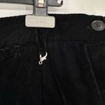 Disturbia Shadow Velour Tapered Trousers in Black size 16 Missing Charm NWOT Photo 4