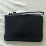 Victoria's Secret NWOT Black Red Silver Sequin Clutch Wristlet Photo 6