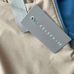 Chelsea 28 Nordstrom EASY RETRO TIE STRAP BIKINITop Blue Teal XXL #1801 Photo 6