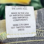 Show Me Your Mumu , get twisted maxi dress,small Photo 8