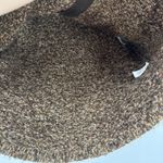 Christopher & Banks Brown Fuzzy Sleeveless Vest Zip Knit Top Acrylic Boho Large Photo 5