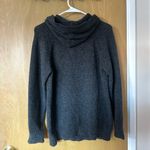 Aspen Dark Gray Tunic Sweater Pullover Hoodie w/ Pocket Size XS Photo 2