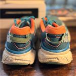 Hoka Pink & Blue Clifton 3 athletic shoes size 6 Photo 8