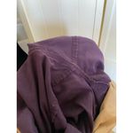 Loft Ann Taylor  Womens Pants Size 14 Purple Corduroy Maternity‎ Pants Wide Leg Photo 7