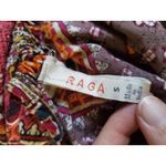 Raga Anthropologie Maxi Dress Women Small  Boho KeyHole Slit Festival Hippie Rave Photo 5