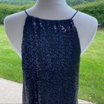 Maloom Black Sequin Cocktail Dress Size 4 Photo 6