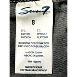 Seven7 Utility Camouflage Denim Mid Rise Slim Straight Jeans in a Floral Camo 8 Photo 3