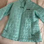 Patagonia Nano Puff Jacket Womens Small Mint Blue Insulated Primaloft 84217 Photo 1