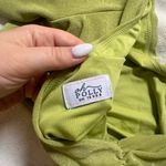 Oh Polly Green Asymmetrical Dress Photo 2