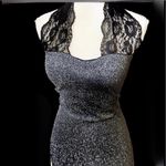 New, Silver Sequin Mesh Bandeau Top. Size 6 Photo 4