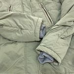 Free People  Side Zip & Snap Parka Teddy Lined Hood Sage XS Photo 6