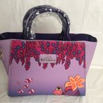 Disney Little Mermaid Ariel, Flounder, Sebastian Floral Handbag/Crossbody - NWT Photo 3