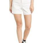 BLANK NYC NWT High Rise Long White Denim Shorts Size 31 (b9) Photo 1