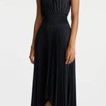 ALC Frank ALC Ruby Black Pleated One Shoulder Dress Sz 14 NEW Photo 2