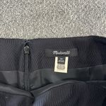 Madewell  Pinstripe Mini Wool Blend Skirt Photo 3