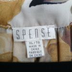 Spense Blouse Women XLarge Sheer Floral Boho Grommet Detail Flowy Whimsigoth Size XL Photo 1