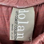 Dolan Left‎ Coast Collection size small off the shoulder ruffle neck blouse top Pink Photo 2