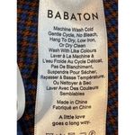 Babaton Aritizia Jethro Skirt in Blue Mini Grid Wrap Style Front Size 2 XS Photo 6