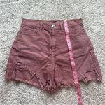 American Eagle  Highest-Rise Mom Jean Shorts in Dusty Pink Size 2. Photo 8