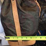 ETRO Milano Paisley Nylon Vachetta Leather Drawstring Bucket Tote Shoulder Bag Photo 13