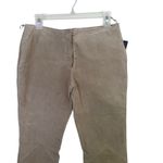 Joe Boxer Suede Leather Lace Up Leg Flare Pants Size 5 Festival BOHO Hippie NEW Photo 3