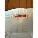 Johnny Was  Size 29 The Braided Wide Leg High Rise Stretch Jean White $278 NWT Photo 8