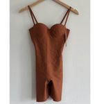 SKIMS  Body Mid Thigh Bodysuit in Bronze, Size X-Small Photo 1