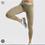 Gymshark  Khaki Tan Leggings Iconic Gym Activewear Size Small EUC #1212 Photo 1