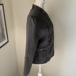 Attention Lightweight Dark Gray Button Down Jacket Photo 4