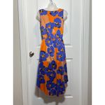Romeo + Juliet Couture Floral Print Asymmetrical Hem Dress Women's Small Silky S Photo 7