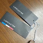 đź’•LANCASTER PARISđź’• Leather Envelope Clutch Xbody Photo 8