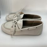 Tommy Bahama Seafarer White Faux Leather Boat Shoes Loafers Womens Size 9M Photo 6