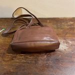 Sonoma  Genuine Leather Purse Brown Zippered Pockets Top Handle​​ Photo 8