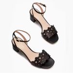 Kate Spade Daisy floral leather mid sandals SZ 7B Photo 8
