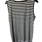 Verve Ami NWT Verve black and white striped Tank Top with flattering layering XL Photo 1
