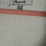 Madewell  White Long Sleeve Dress Photo 2