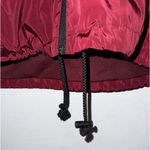 BNWOT Reflective Maroon Windbreaker Red Size L Photo 4