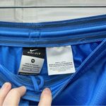 Nike Dri-fit athletic short women's medium blue, navy, peach Photo 3