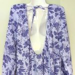 Hill House The Simone Midi Dress Lilac Purple Tonal Floral Medium Photo 6