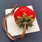 Tory Burch Strawberry Bag Charm New in Box Photo 5