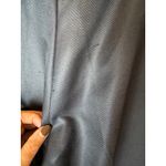 Oscar de la Renta  Pants Women 8 Navy Blue Silk Blend Luxury Career Trousers‎ Photo 7