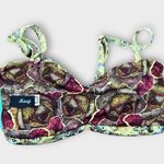 Maaji  Reversible Bikini Top Size Medium Photo 1