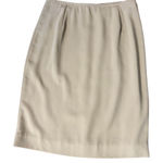Rena Rowan Vintage  for Saville Olive Green Lined Skirt Size 14 Photo 0
