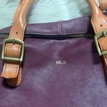 Mark & Graham Brooklyn Buckle Bag in Plum Purple Photo 9