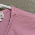 Lovers + Friends pink ruched open front cropped top women’s size XS Photo 6